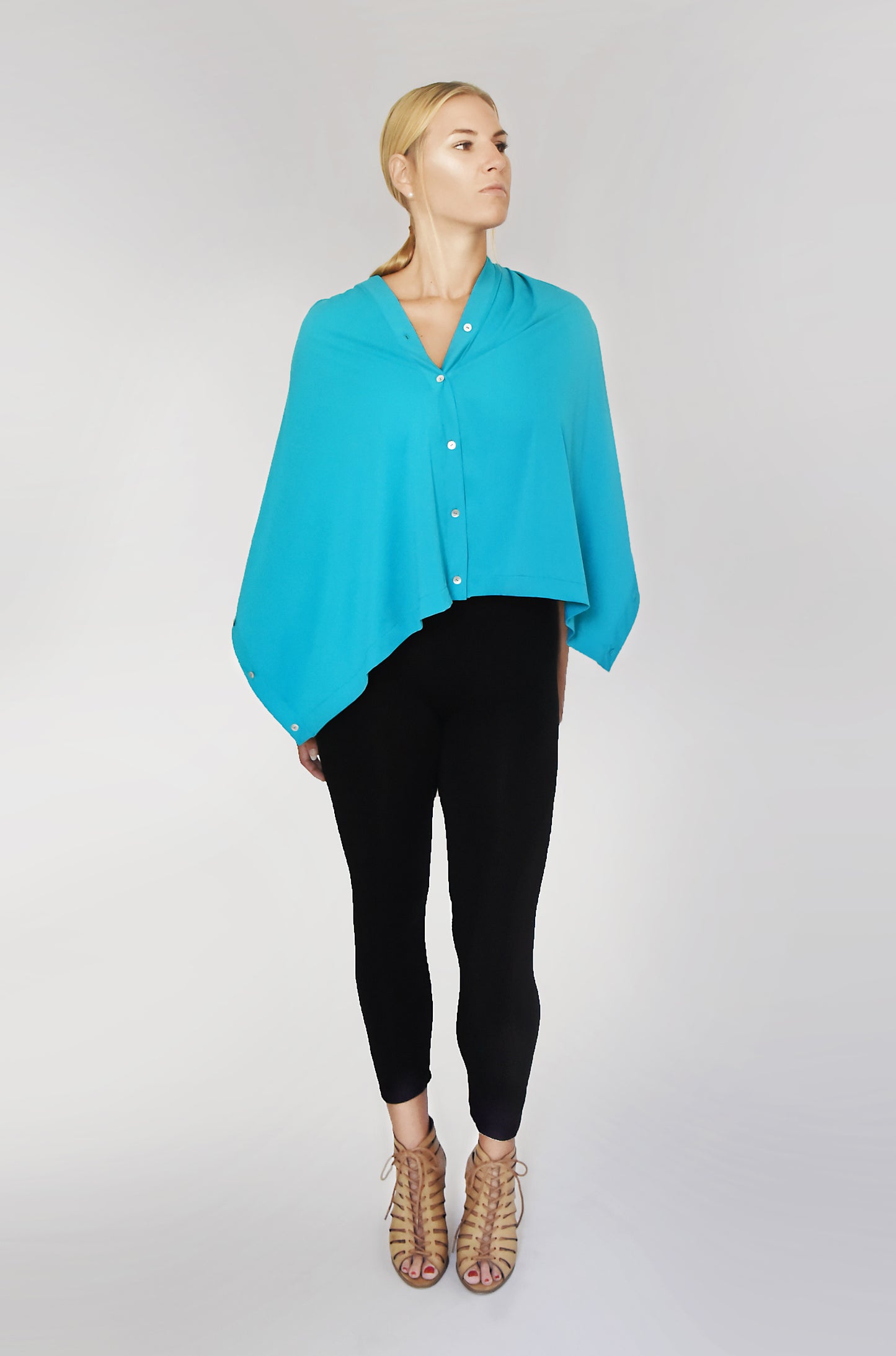 versatile, shawl sun protection élégant accessoires protection solaire IUV